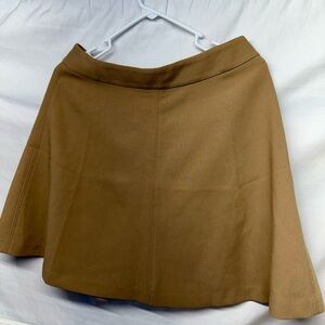 LOFT -A Tan Mini Skirt | Size 4| NWT